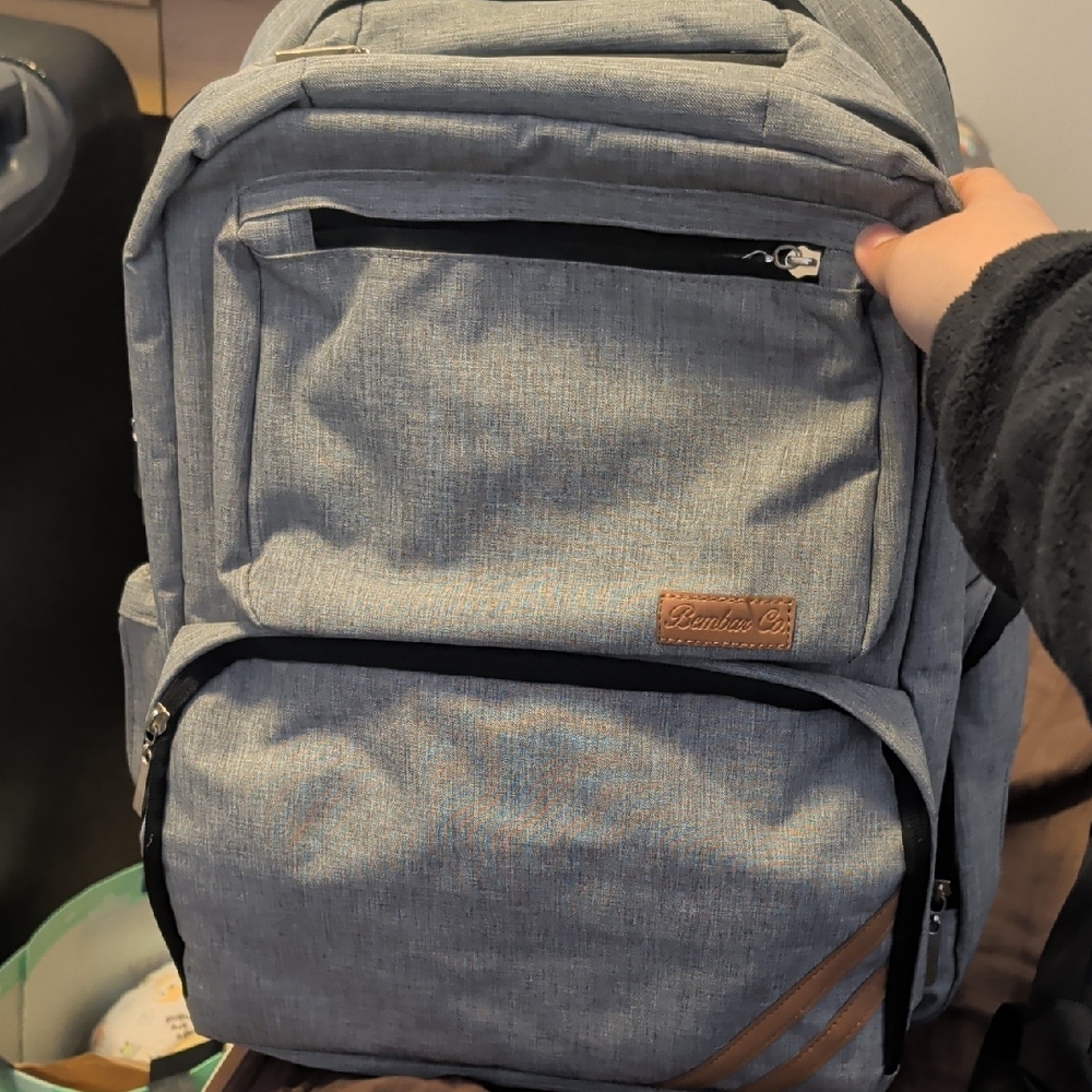 Diaper Backpack Grey